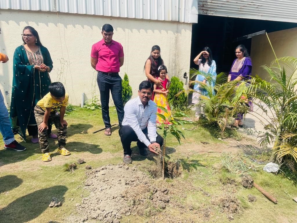 Employee Involvement in Tree Plantation